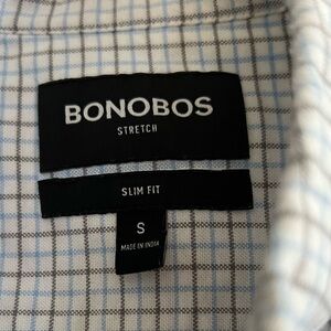 Men’s Bonobos stretch slim fit cotton everyday button down shirt